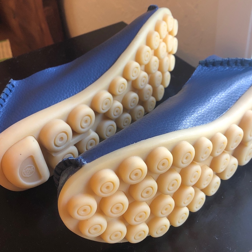 Empress Australian navy rubber soled slip on shoes size 36 - Picture 4 of 7